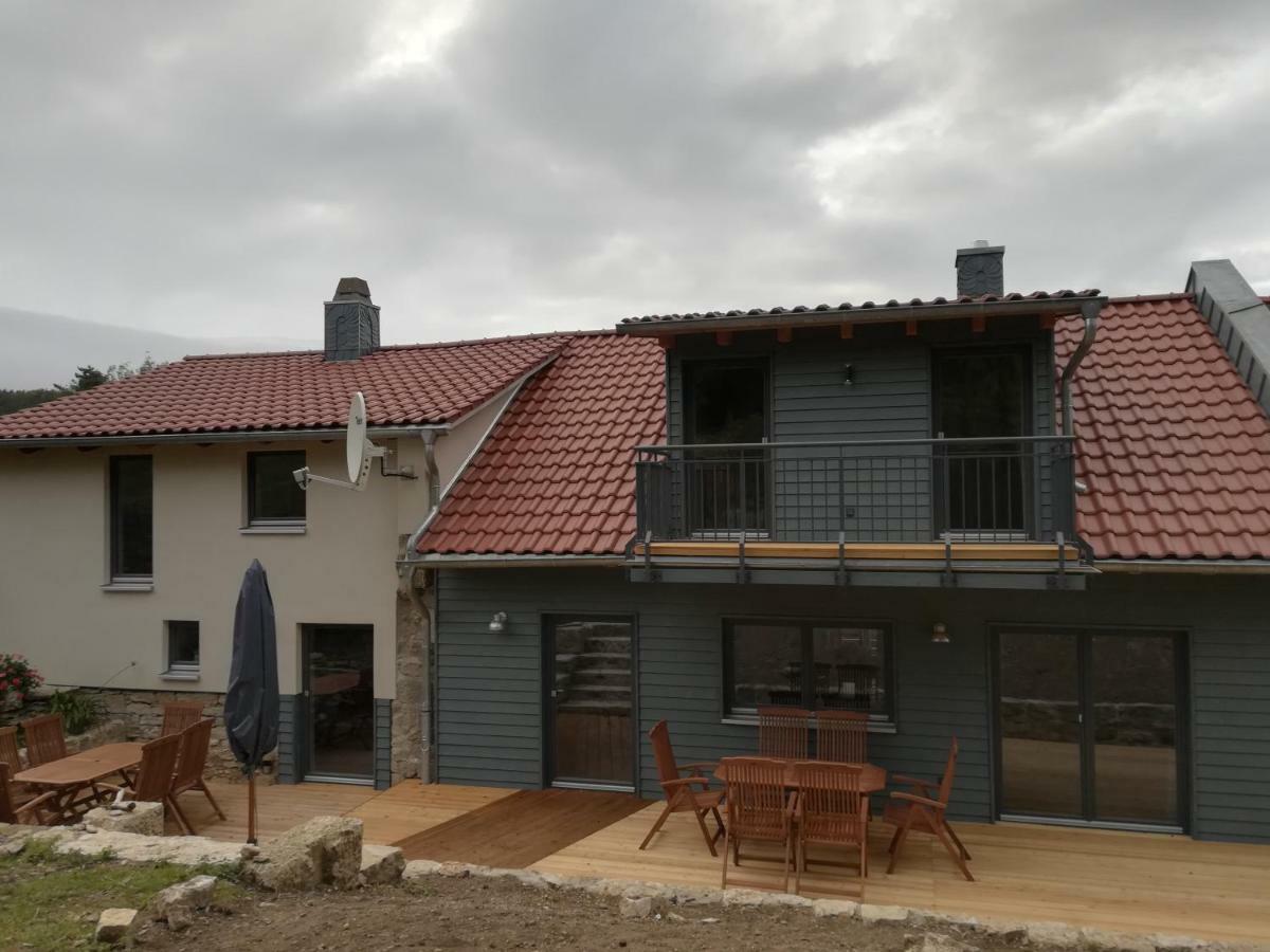 FerienhofWaldEsel Rippersroda Exterior foto